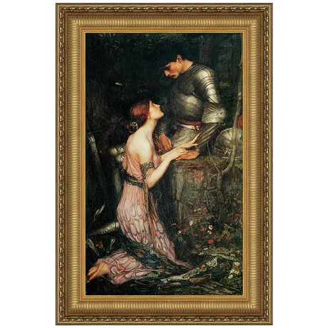 Lamia Framed Canvas Replica Painting: Small