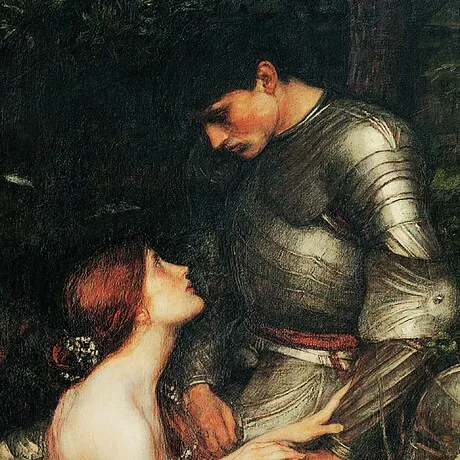 Lamia Framed Canvas Replica Painting: Large