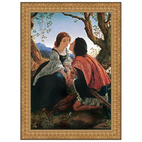 Hesperus Framed Canvas Replica Painting: Small