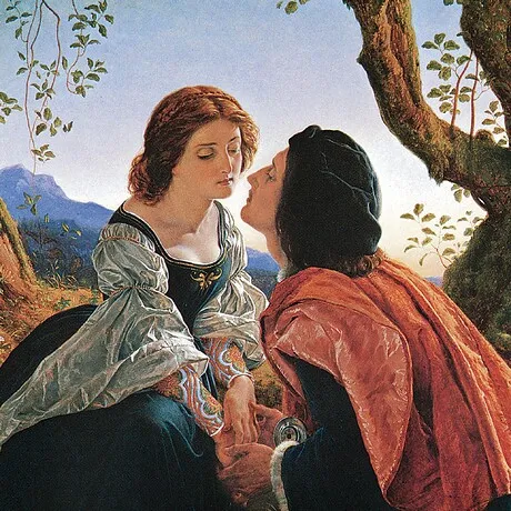 Hesperus Framed Canvas Replica Painting: Medium