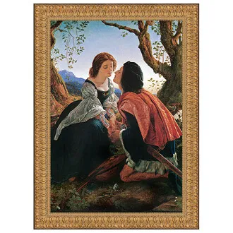Hesperus Framed Canvas Replica Painting: Grande
