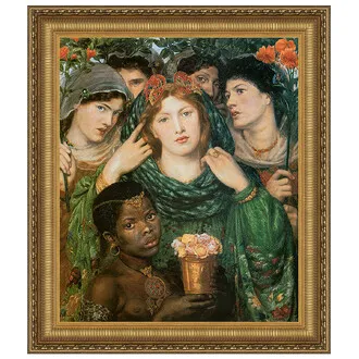 The Beloved (The Bride) Framed Canvas Replica Painting: Small