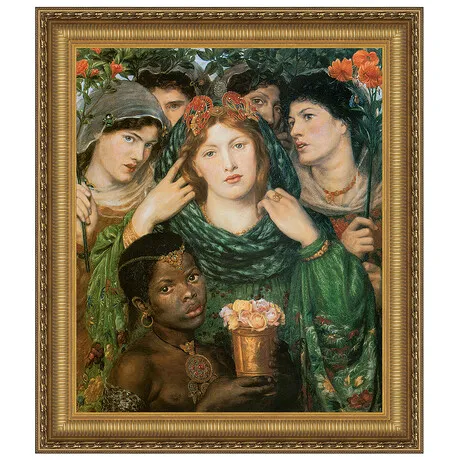 The Beloved (The Bride) Framed Canvas Replica Painting: Large