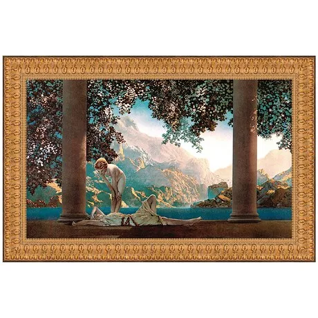 Daybreak Framed Canvas Replica Painting: Grande