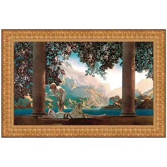 Daybreak Framed Canvas Replica Painting: Grande