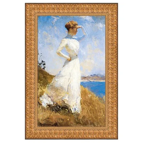 Sunlight Framed Canvas Replica Painting: Small