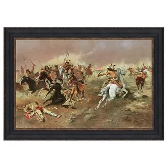 For Supremacy Framed Canvas Replica Painting: Grande
