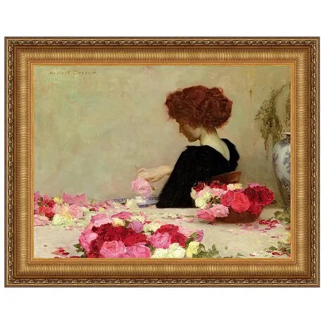 Potpourri Framed Canvas Replica Painting: Medium