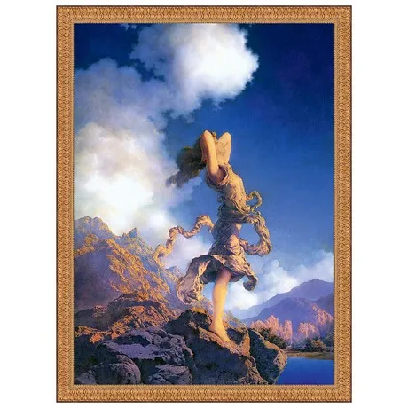 Ecstasy Framed Canvas Replica Painting: Large
