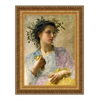 L'ete (Summer) Framed Canvas Replica Painting: Grande