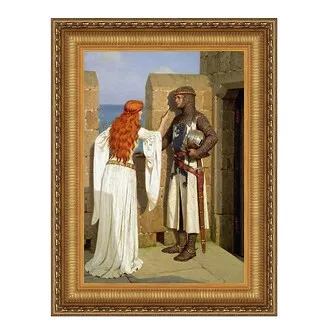 The Shadow Framed Canvas Replica Painting: Medium