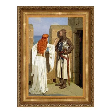 The Shadow Framed Canvas Replica Painting: Large