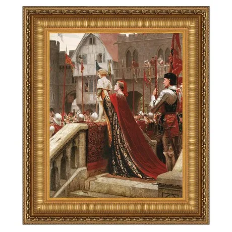 A Little Prince Framed Canvas Replica Painting: Small