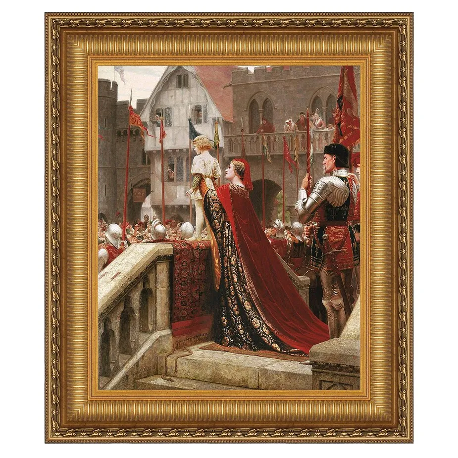 A Little Prince Framed Canvas Replica Painting: Small