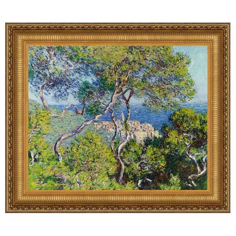 Bordighera Framed Canvas Replica Painting: Grande