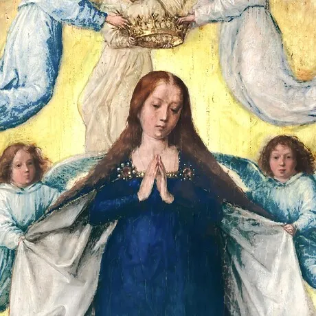 Assumption of the Virgin Framed Canvas Replica Painting: Large