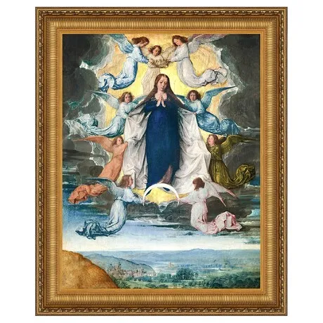 Assumption of the Virgin Framed Canvas Replica Painting: Grande