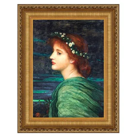 Stella Framed Canvas Replica Painting: Medium