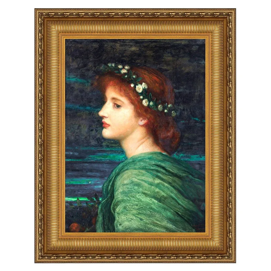 Stella Framed Canvas Replica Painting: Medium