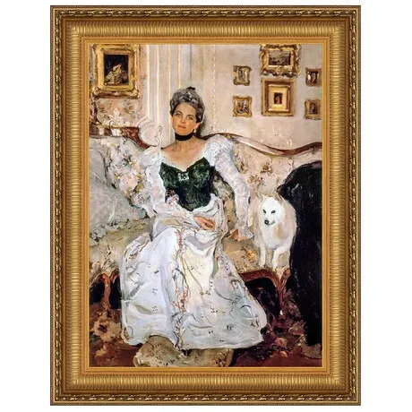 Princess Zinaida Yusupova Framed Canvas Replica Painting: Small