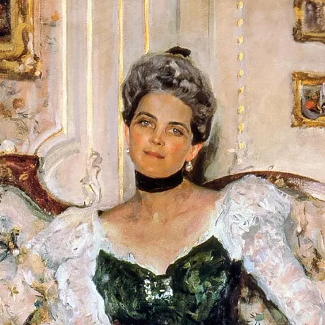 Princess Zinaida Yusupova Framed Canvas Replica Painting: Medium