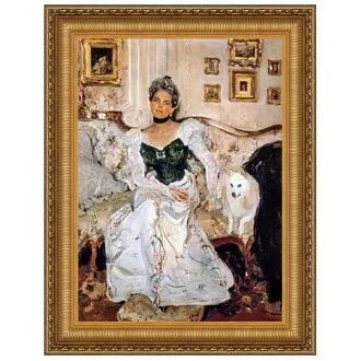 Princess Zinaida Yusupova Framed Canvas Replica Painting: Medium