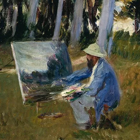 Claude Monet Painting Framed Canvas Replica Painting: Grande