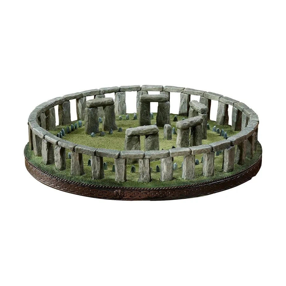 Restored Prehistoric Megalithic Stonehenge Monument Statue