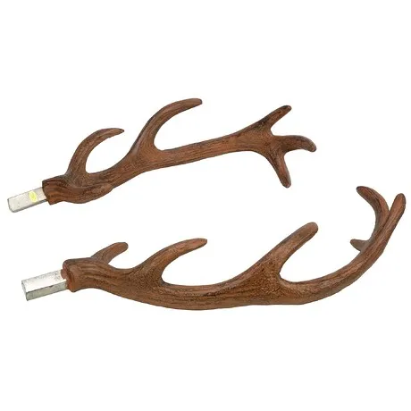 Replacement Antlers Set For Santa's North Pole Illuminated Reindeer Holiday Statue