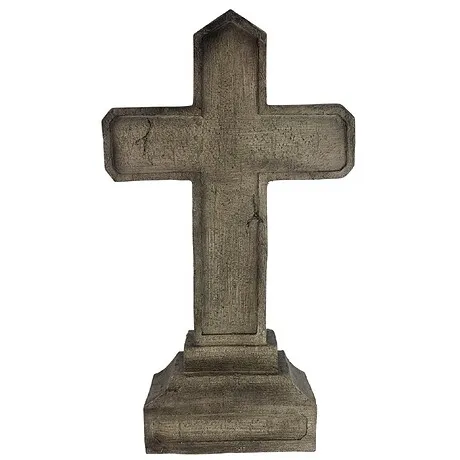 Balkan Vampire Blood Cross Statue: Each
