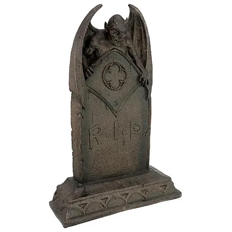 Vampire Demon Tombstone Statue: Each