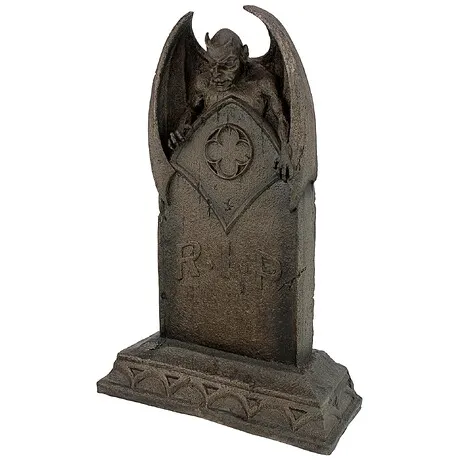 Vampire Demon Tombstone Statue: Each