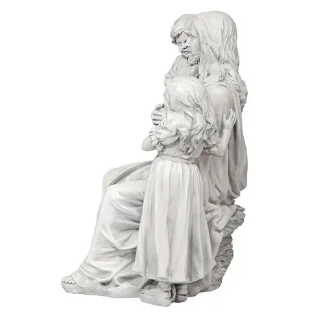 Jesus Loves the Little Children Garden Statue