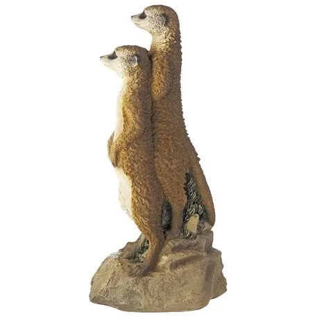 The Meerkat Gang Garden Statue