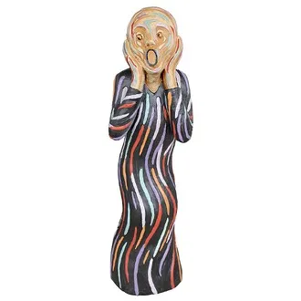The Silent Scream Statue: Large