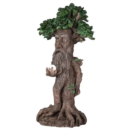 Treebeard Ent with Mystical Orb Statue