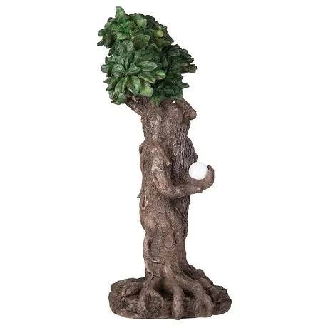 Treebeard Ent with Mystical Orb Statue