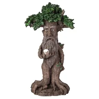 Treebeard Ent with Mystical Orb Statue