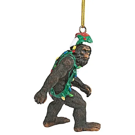 Bigfoot, the Yeti Holiday Ornament