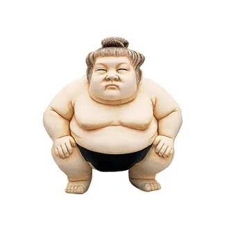 Basho the Sumo Wrestler Garden Statue