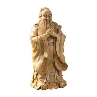 Confucius Asian Garden Statue