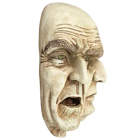 The Nightmare Screaming Man Wall Sculpture