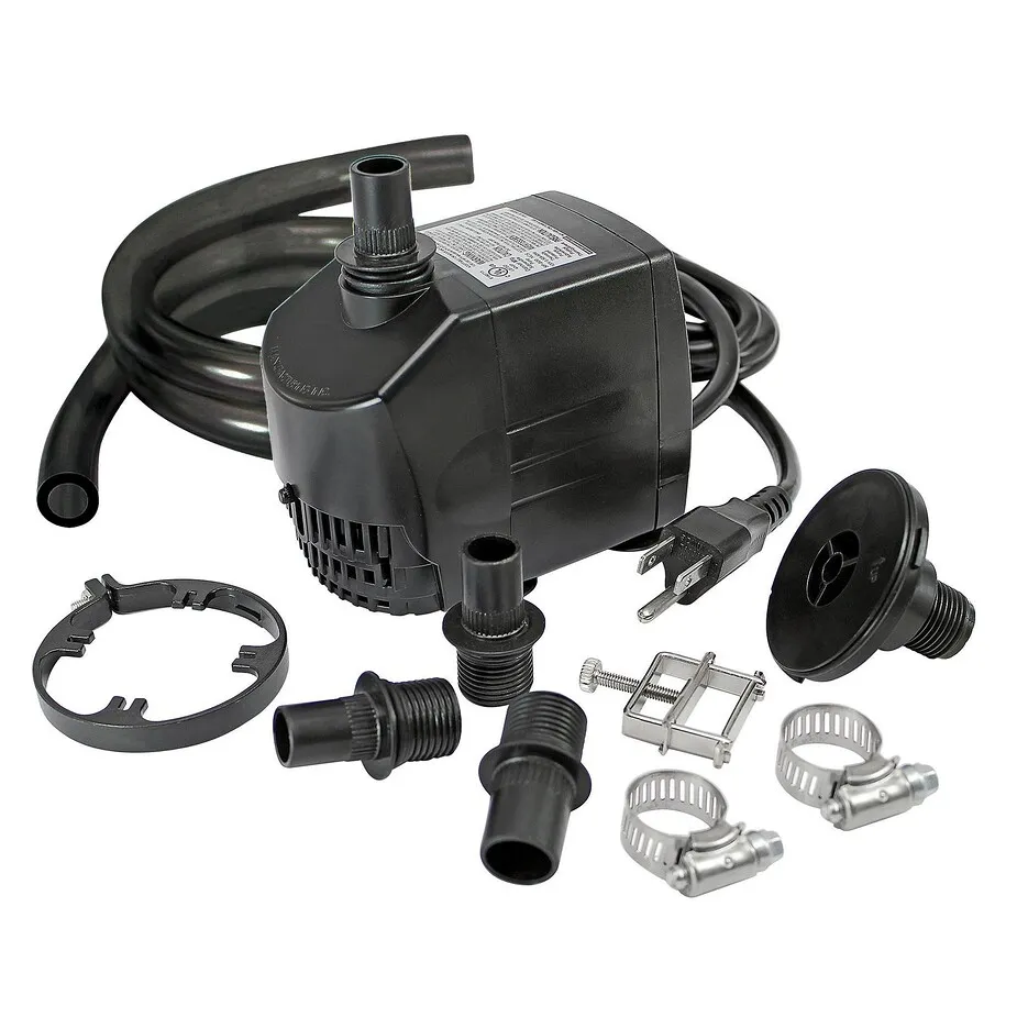 UL-Listed, Indoor/Outdoor, 725 GPH Water Pump Kit
