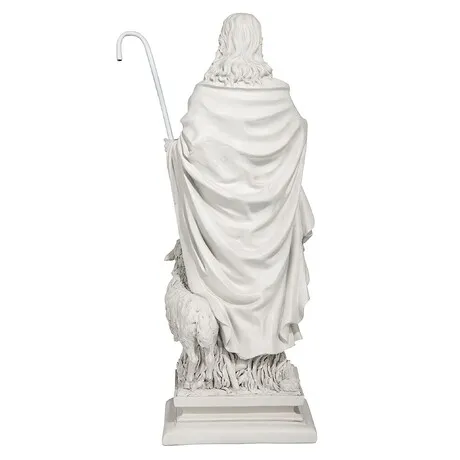 Jesus the Good Shepherd Garden Statue: Large