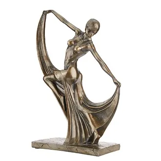 Mistress of the Dance Art Deco Statue