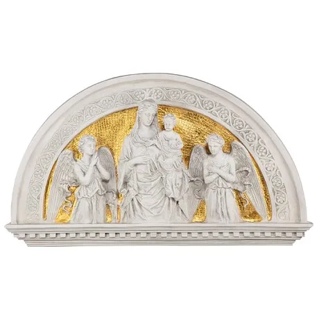 Blessed Union Renaissance Arch Lunetta Wall Sculpture