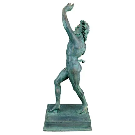 Dancing Faunus of Pompeii Grande Statue