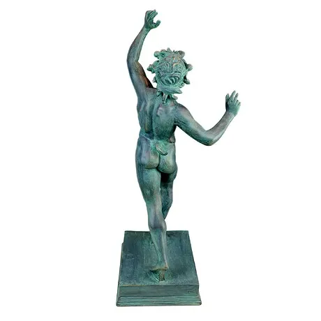 Dancing Faunus of Pompeii Grande Statue