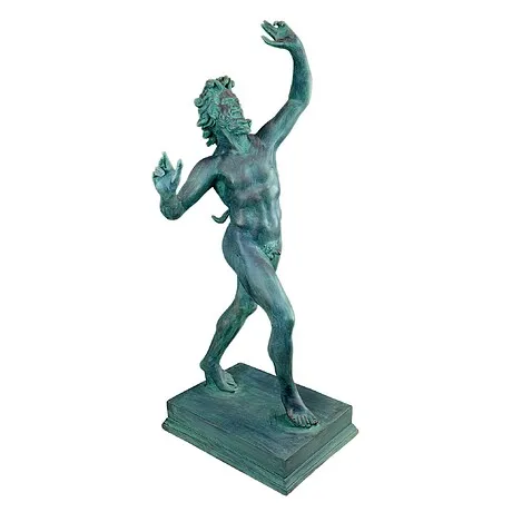 Dancing Faunus of Pompeii Grande Statue