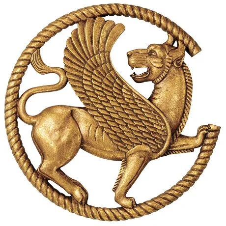 Persian Griffin Wall Sculpture